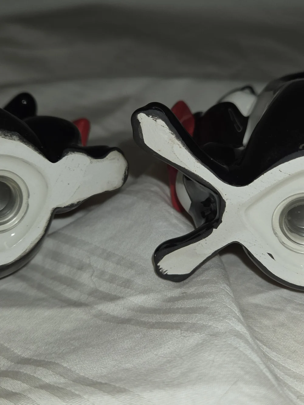 Pepe Le Pew And Penelope Ceramic Salt and Pepper Shaker Set - Black and White